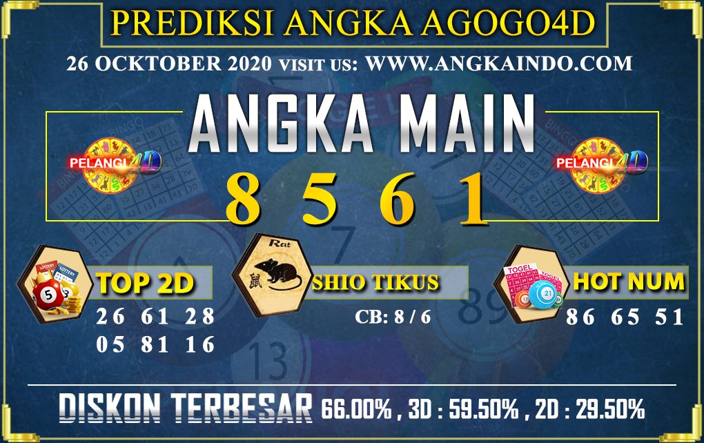 PREDIKSI TOGEL AGOGO4D 26 OCKTOBER 2020