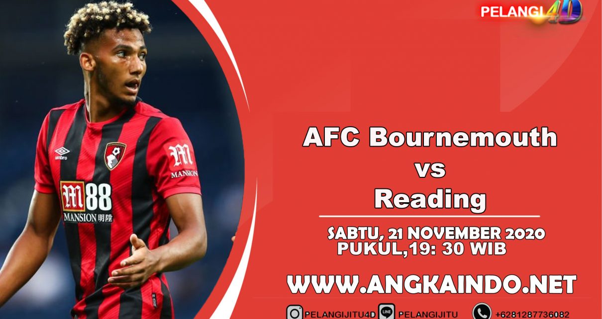 Prediksi Skor Bournemouth vs Reading 21 November 2020