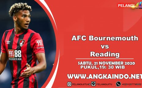 Prediksi Skor Bournemouth vs Reading 21 November 2020