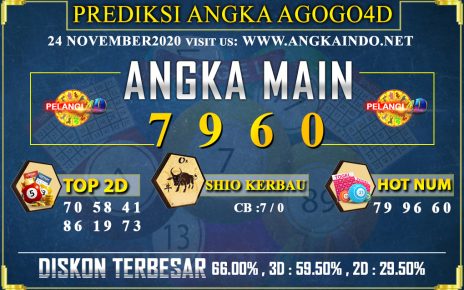 PREDIKSI TOGEL AGOGO4D 24 NOVEMBER 2020