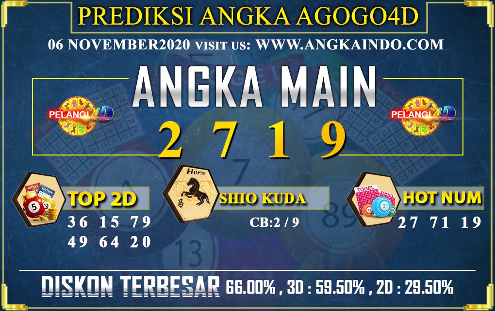 PREDIKSI TOGEL AGOGO4D 06 NOVEMBER 2020