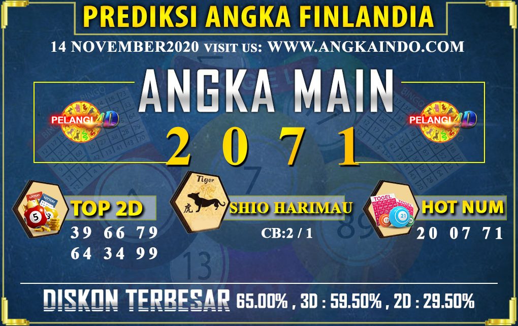 PREDIKSI TOGEL FINLANDIA LOTTERY 14 NOVEMBER 2020