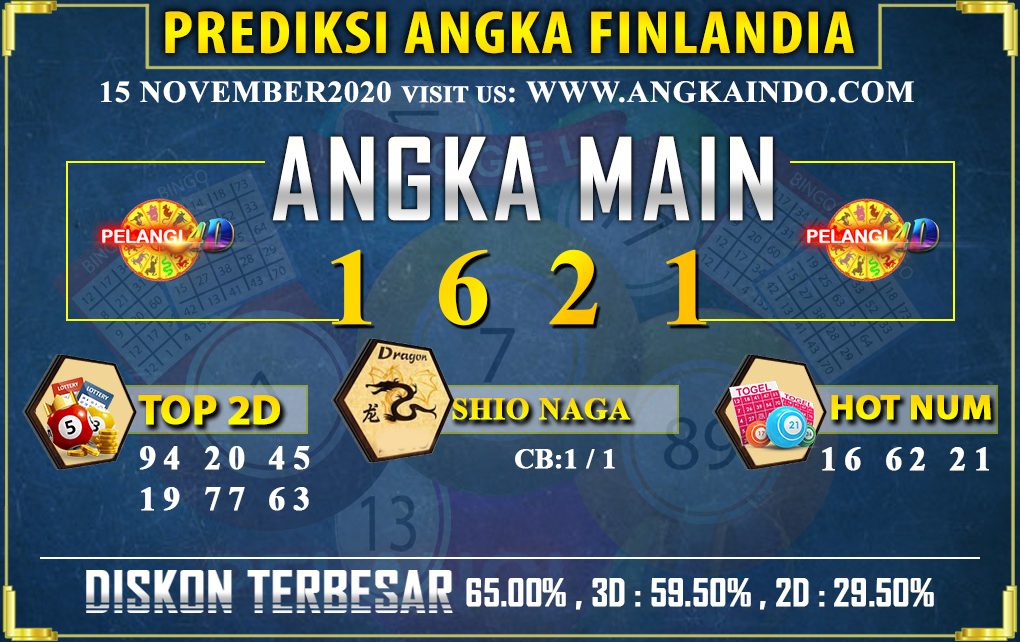 PREDIKSI TOGEL FINLANDIA LOTTERY 15 NOVEMBER 2020