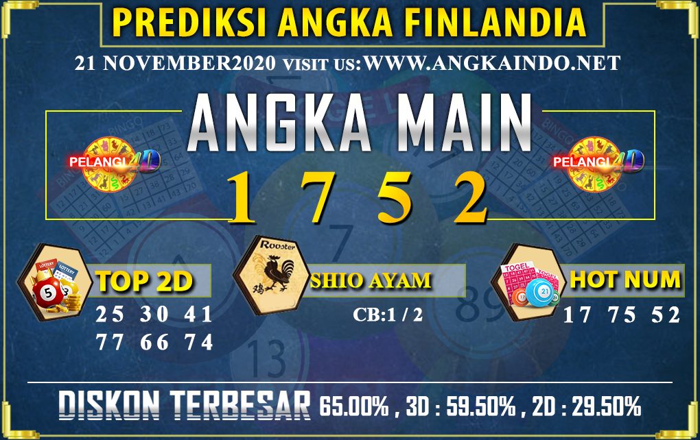 PREDIKSI TOGEL FINLANDIA LOTTERY 21 NOVEMBER 2020