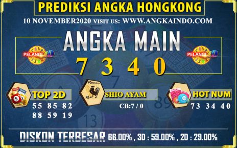 PREDIKSI TOGEL HONGKONG POOLS 10 NOVEMBER 2020