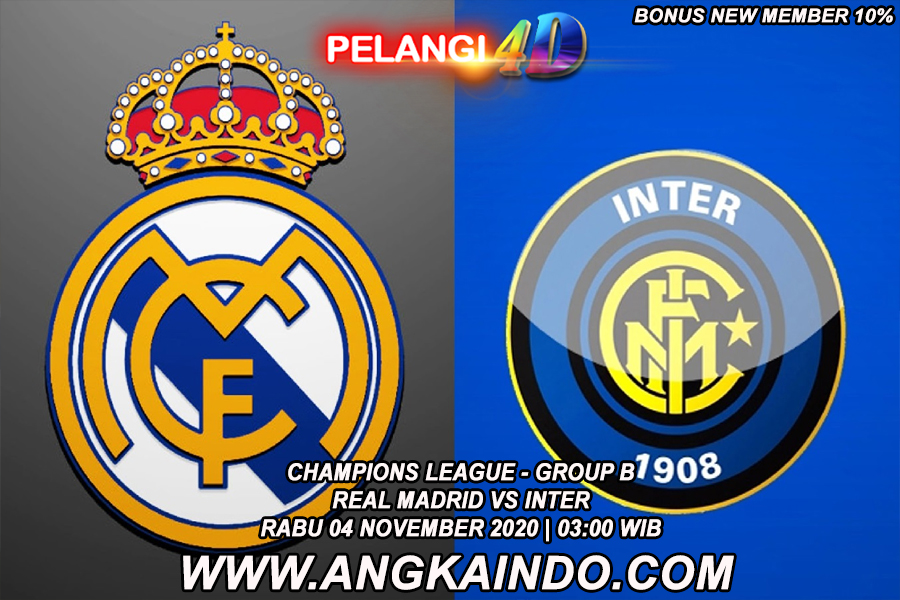 Prediksi Real Madrid vs Inter Milan 4 November 2020