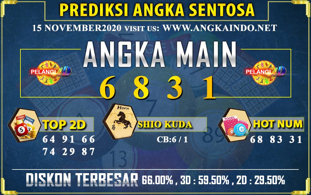 PREDIKSI TOGEL SENTOSA POOLS 15 NOVEMBER 2020