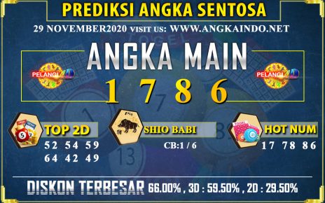 PREDIKSI TOGEL SENTOSA POOLS 29 NOVEMBER 2020