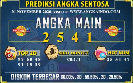 PREDIKSI TOGEL SENTOSA POOLS 01 NOVEMBER 2020