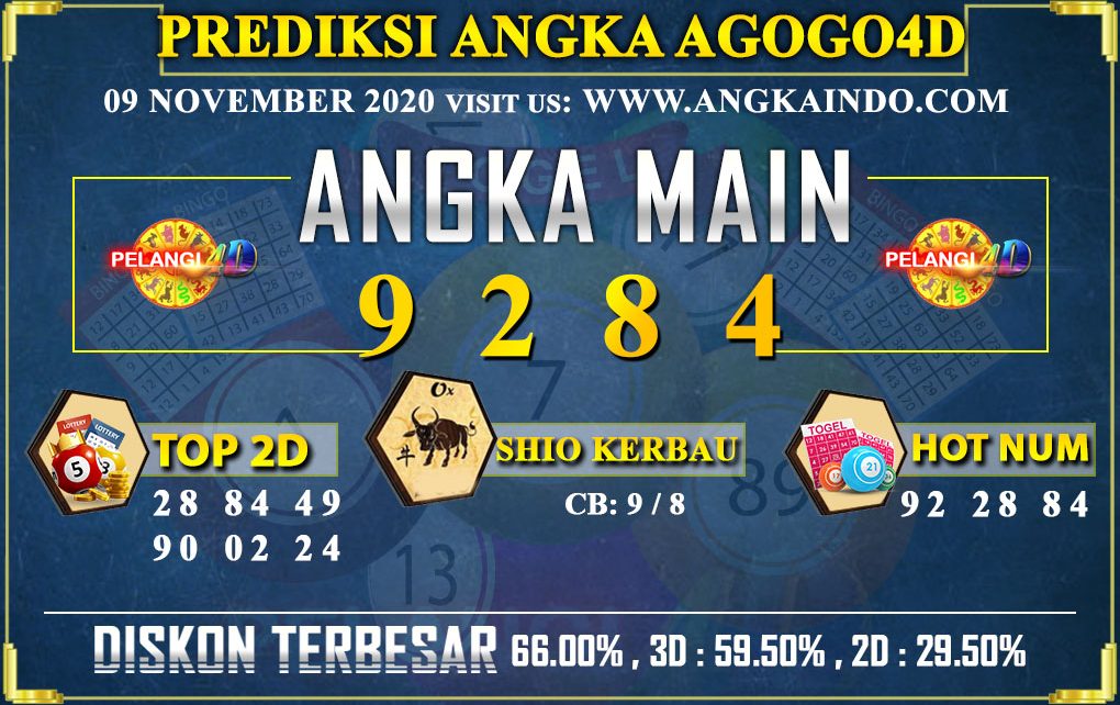 PREDIKSI TOGEL AGOGO4D 09 NOVEMBER 2020