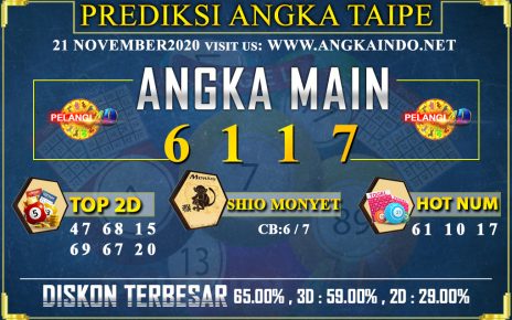 PREDIKSI TOGEL TAIPE 21 NOVEMBER 2020