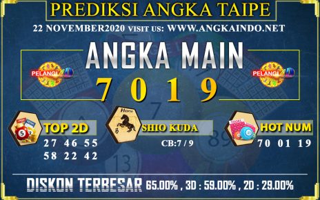 PREDIKSI TOGEL TAIPE 22 NOVEMBER 2020