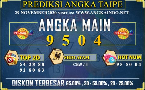 PREDIKSI TOGEL TAIPE 29 NOVEMBER 2020