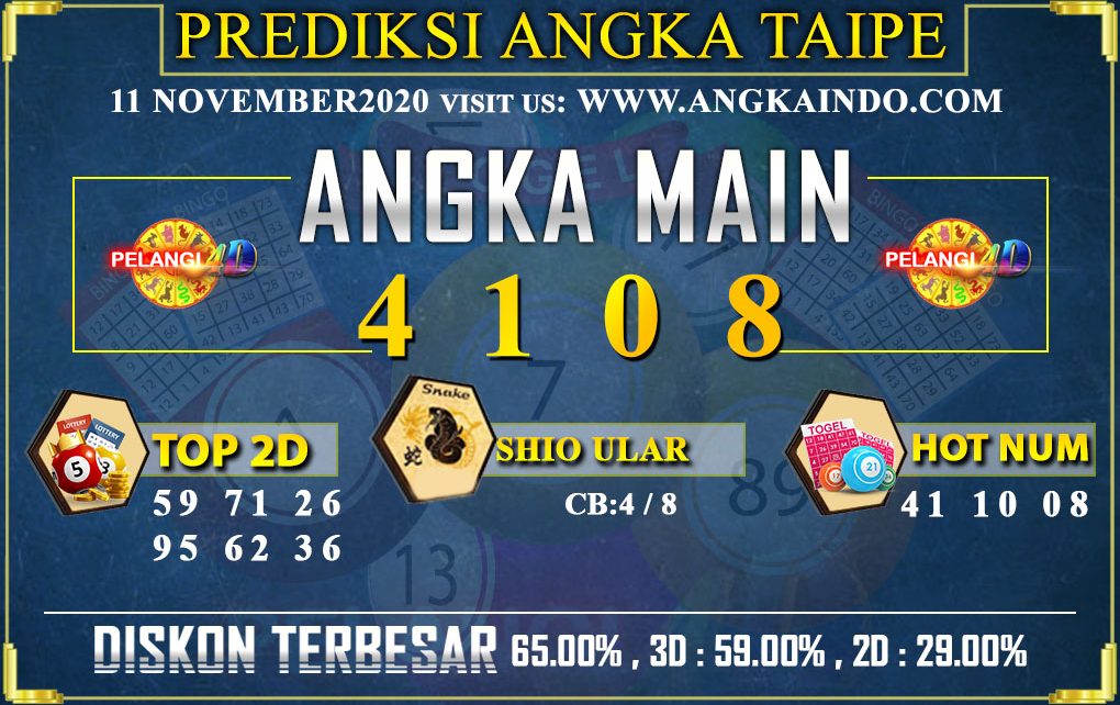 PREDIKSI TOGEL TAIPE 11 NOVEMBER 2020