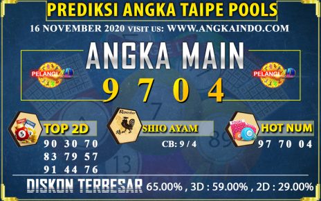 PREDIKSI TOGEL TAIPE 16 NOVEMBER 2020