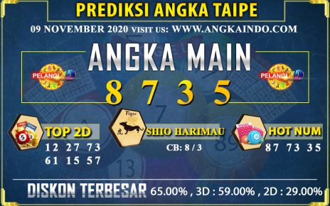 PREDIKSI TOGEL TAIPE 09 NOVEMBER 2020