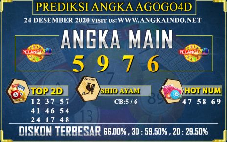 PREDIKSI TOGEL AGOGO4D 24 DESEMBER 2020