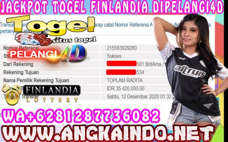 JACKPOT TOGEL FINLANDIA 12 DESEMBER 2020