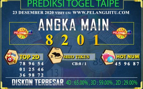 PREDIKSI TOGEL TAIPE 23 DESEMBER 2020