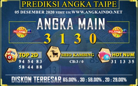 PREDIKSI TOGEL TAIPE 05 DESEMBER 2020