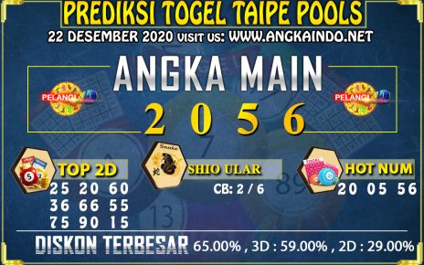 PREDIKSI TOGEL TAIPE 22 DESEMBER 2020