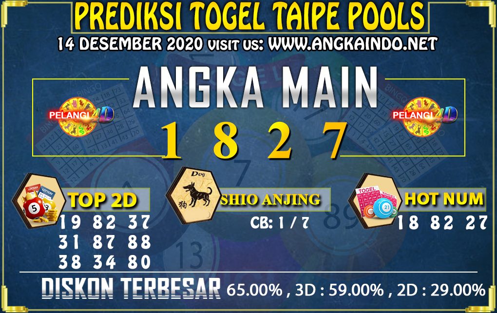 PREDIKSI TOGEL TAIPE 14 DESEMBER 2020