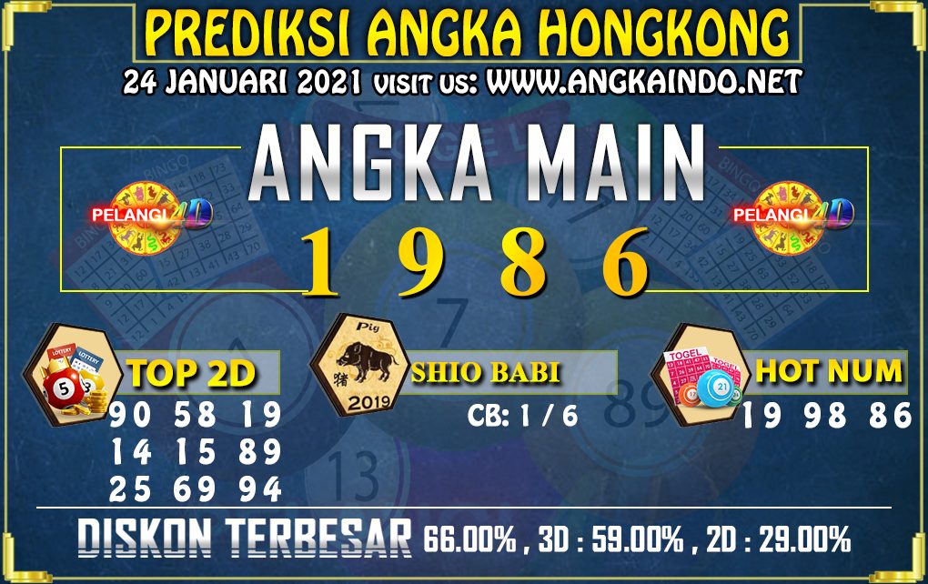 PREDIKSI TOGEL HONGKONG POOLS 24 JANUARI 2021