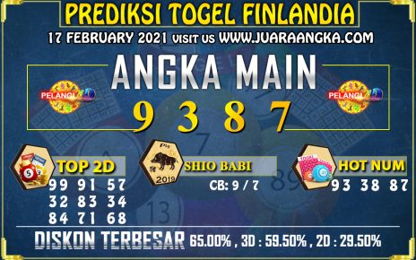 PREDIKSI TOGEL FINLANDIA LOTTERY 17 February 2021