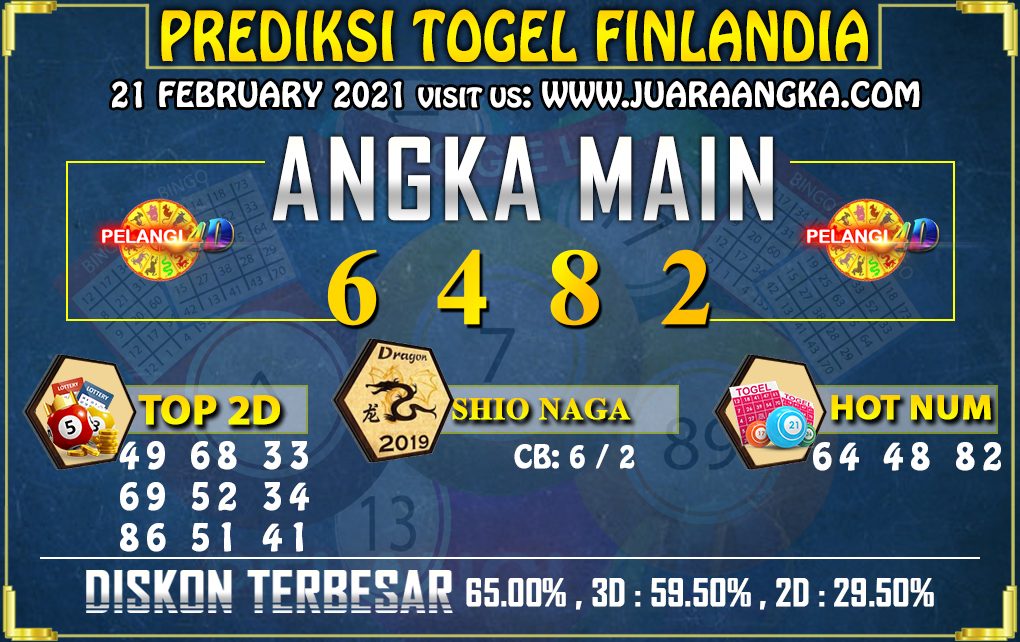 PREDIKSI TOGEL FINLANDIA LOTTERY 21 February 2021