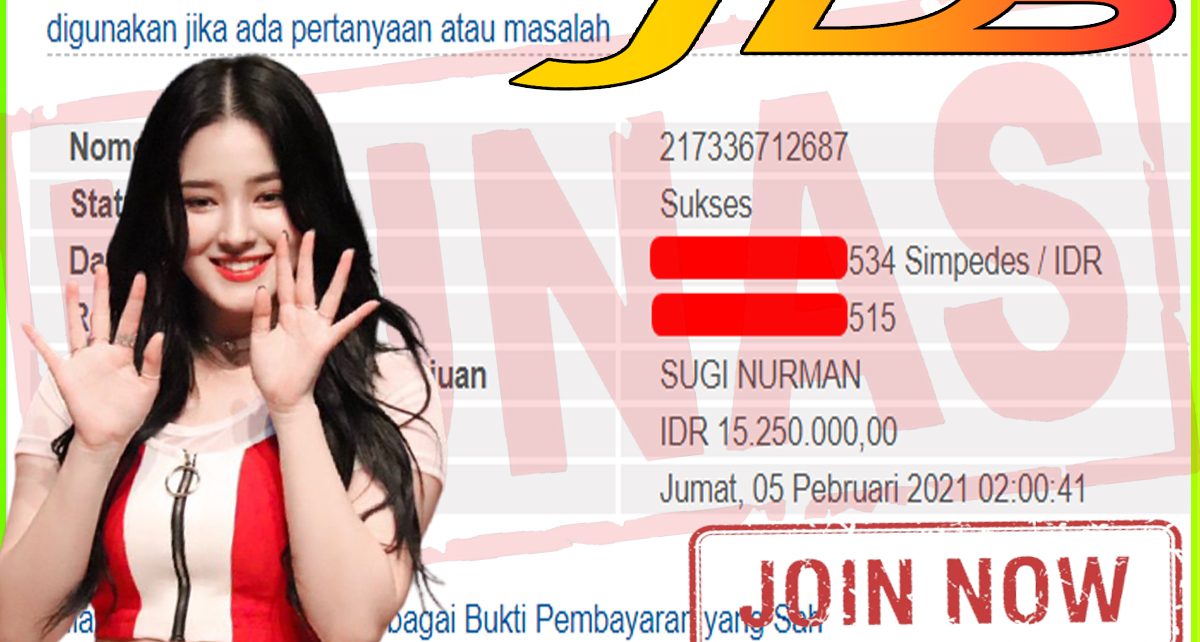 BUKTI KEMENANGAN MEMBER PELANGI4D DARI JDB SLOT