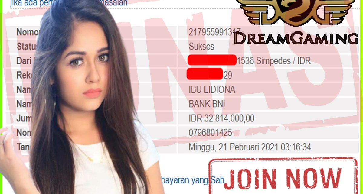 BUKTI KEMENANGAN MEMBER PELANGI4D DARI CASINO DG99