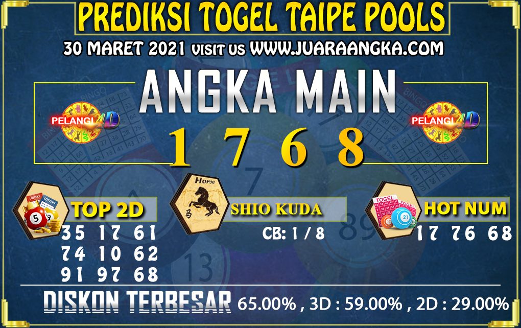 PREDIKSI TOGEL TAIPE 30 Maret 2021