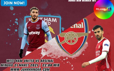 Prediksi West Ham vs Arsenal 21 Maret 2021