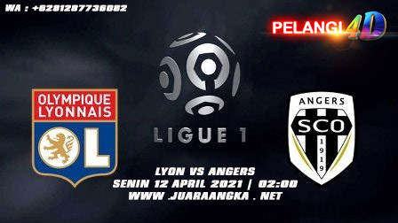 Prediksi Pertandingan Lyon vs Angers 12 April 2021