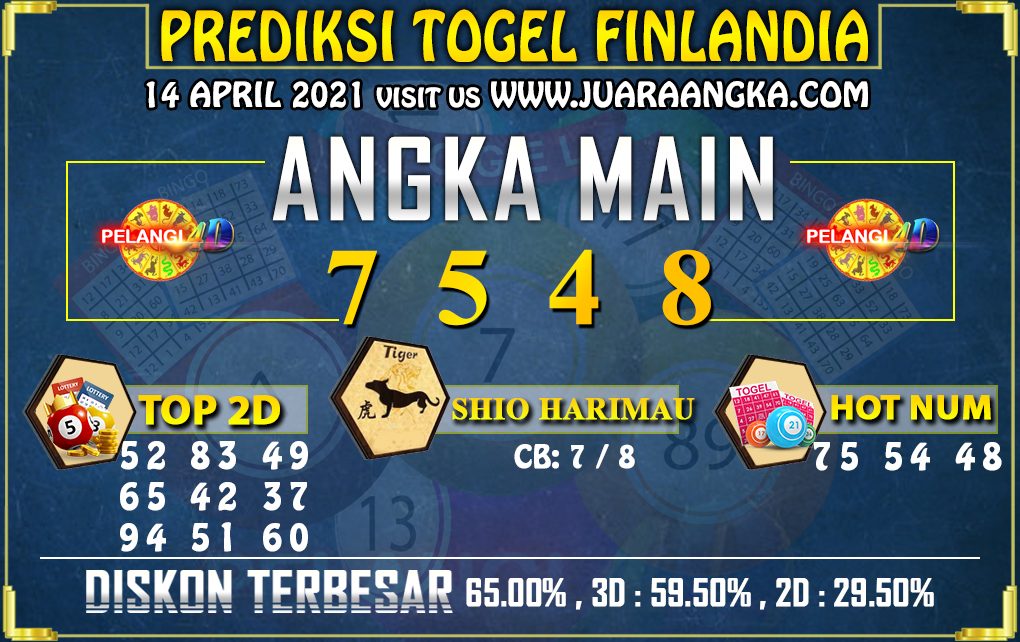 PREDIKSI TOGEL FINLANDIA LOTTERY 14 APRIL 2021