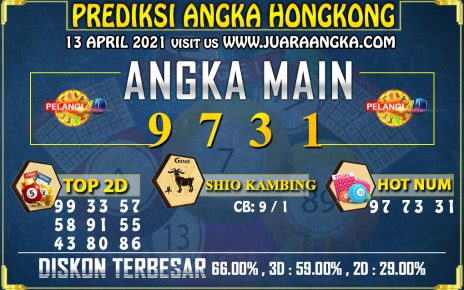 PREDIKSI TOGEL HONGKONG POOLS 13 APRIL 2021