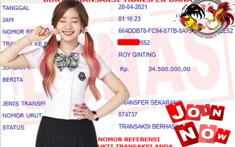 1 Lagi Bukti Kemenagan Jackpot DARI SABUNG AYAM SV388 28.04.2021