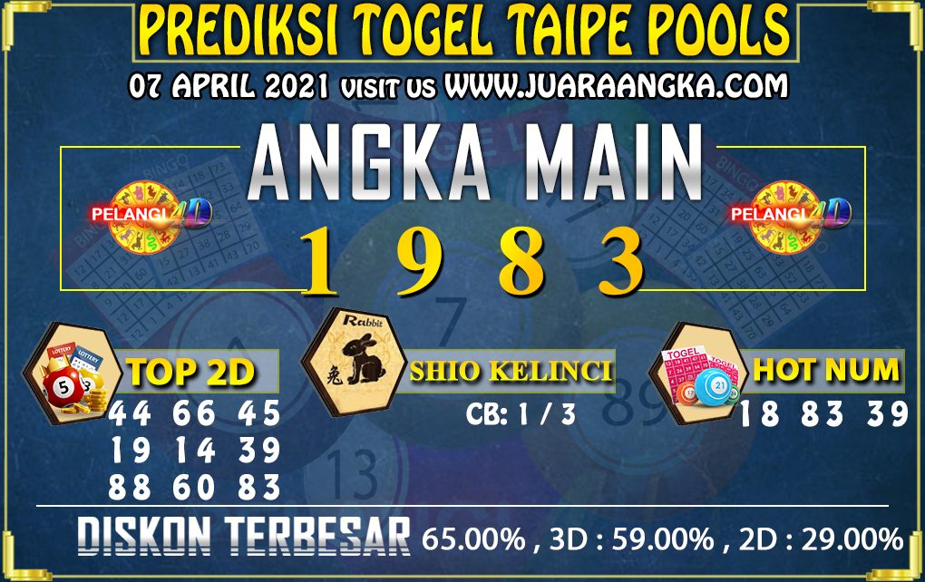 PREDIKSI TOGEL TAIPE 07 APRIL 2021