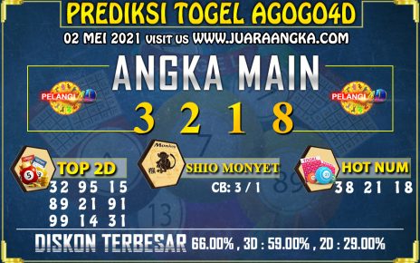 PREDIKSI TOGEL AGOGO4D 02 MEI 2021