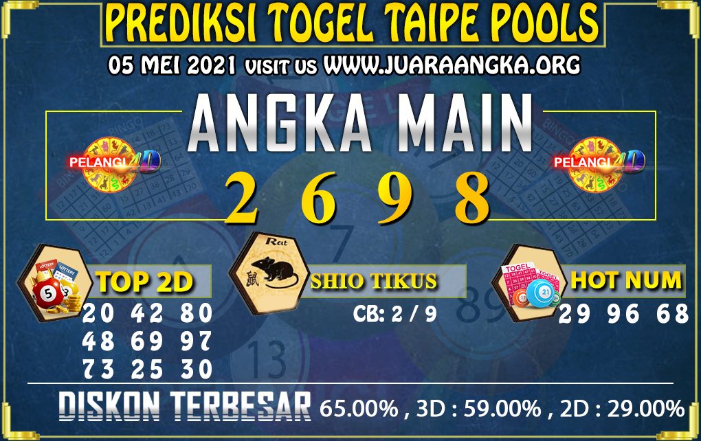 PREDIKSI TAIPE POOLS 05 MEI 2021