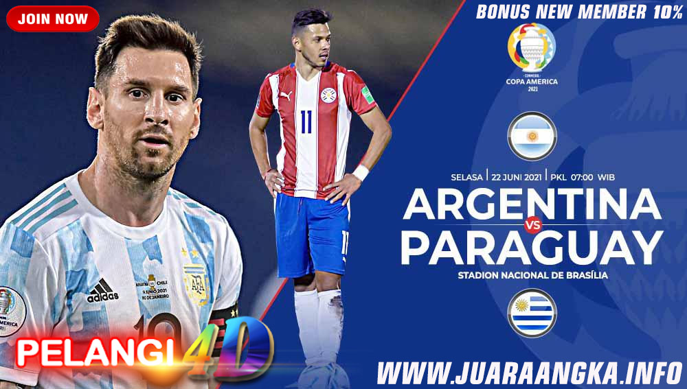 Prediksi Copa America Argentina vs Paraguay 22 Juni 2021