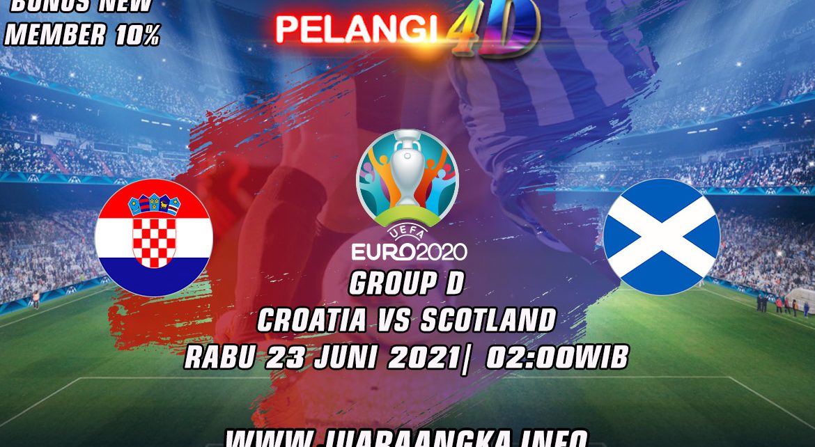 Prediksi Euro Kroasia vs Skotlandia 23 Juni 2021
