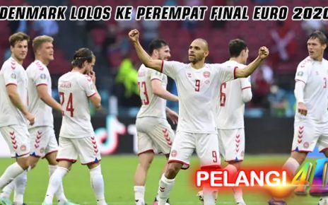 Denmark Lolos ke Perempat Final Euro 2020