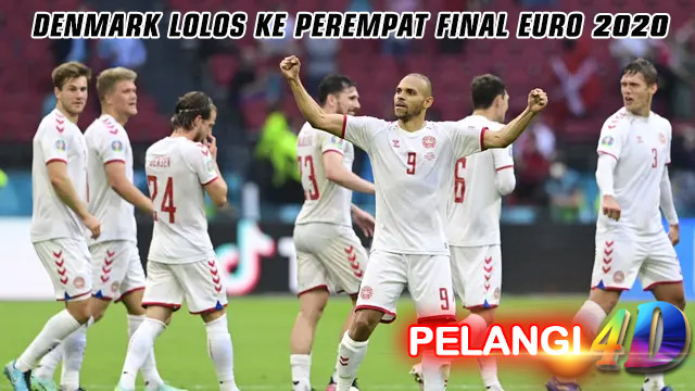 Denmark Lolos ke Perempat Final Euro 2020