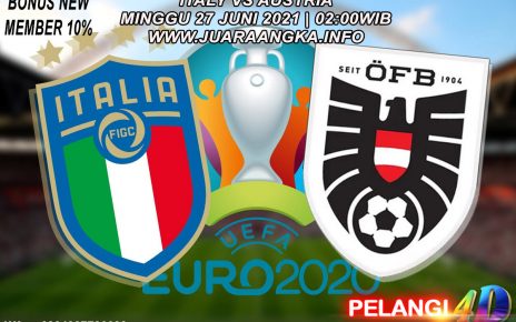 Prediksi Euro Italia vs Austria 27 Juni 2021
