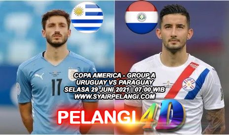 Prediksi Uruguay vs Paraguay 29 Juni 2021