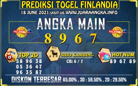 PREDIKSI TOGEL FINLANDIA LOTTERY 18 Juni 2021