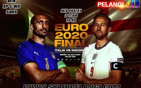Prediksi Final Euro Italia vs Inggris 12 Juli 2021