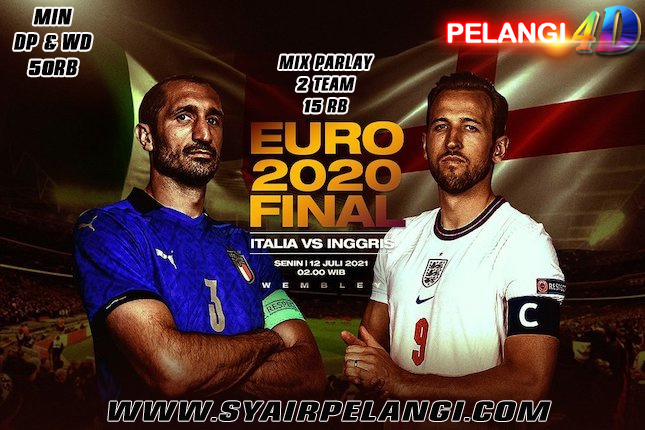 Prediksi Final Euro Italia vs Inggris 12 Juli 2021