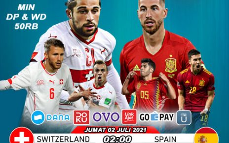 Prediksi Euro Swiss vs Spanyol 2 Juli 2021